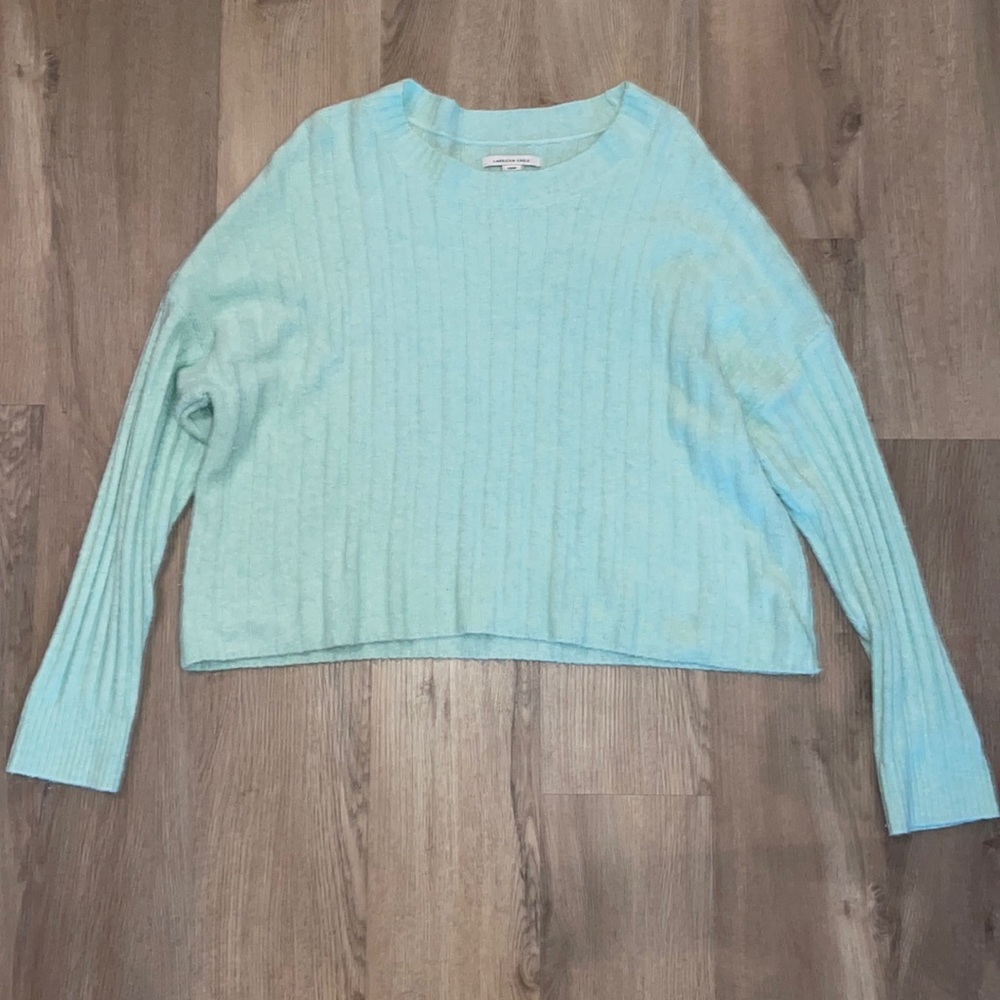 Medium mint green American Eagle sweater